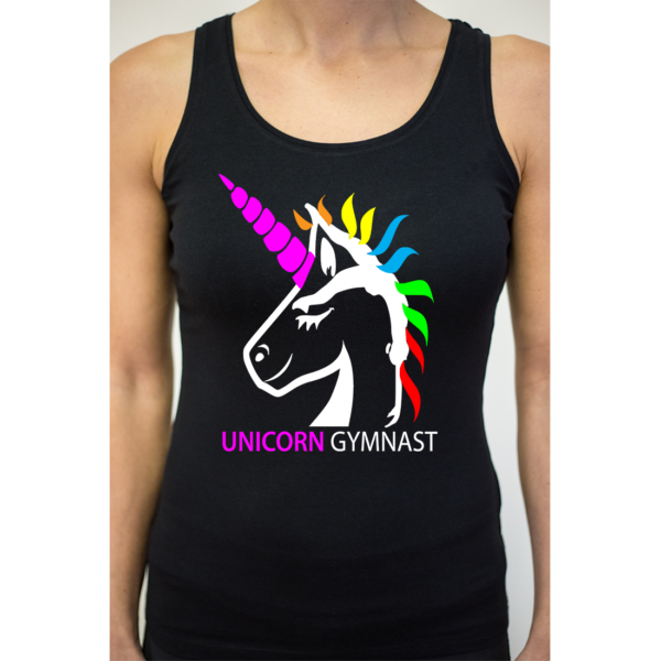 Licorne Unicorn Gymnast Debardeur Femme