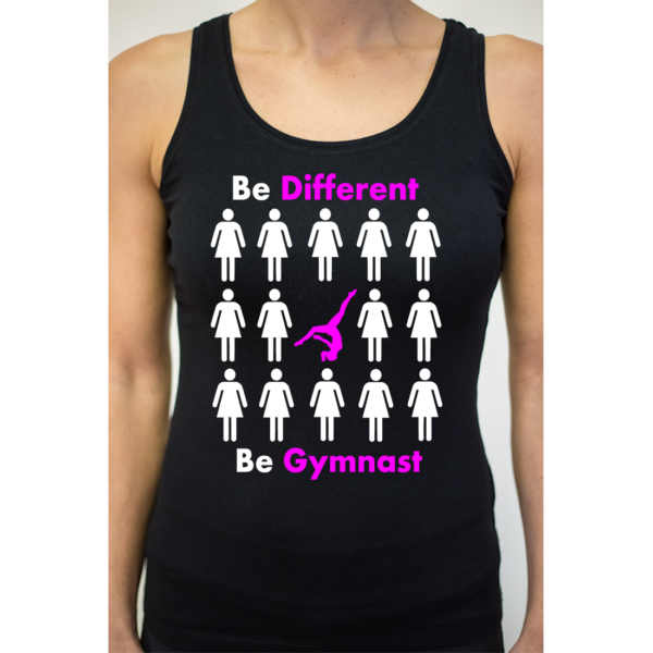 Be Different Be Gymnast Debardeur Femme