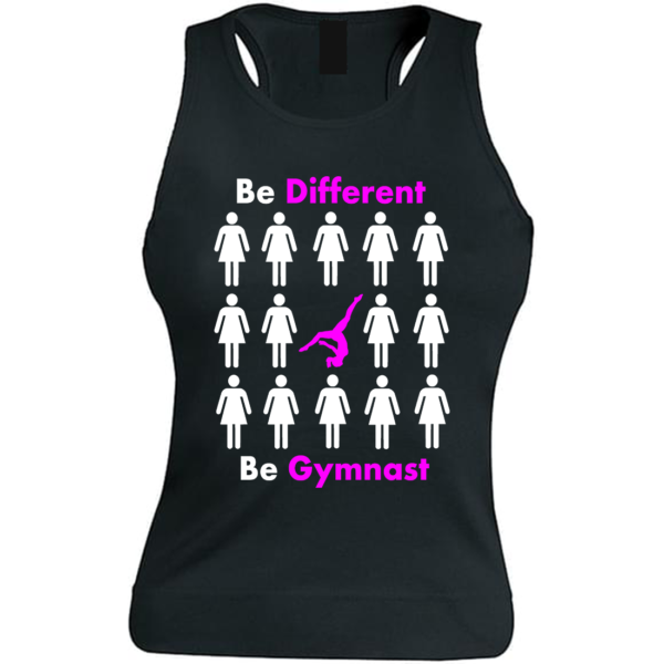 Be Different Be Gymnast Debardeur Fille