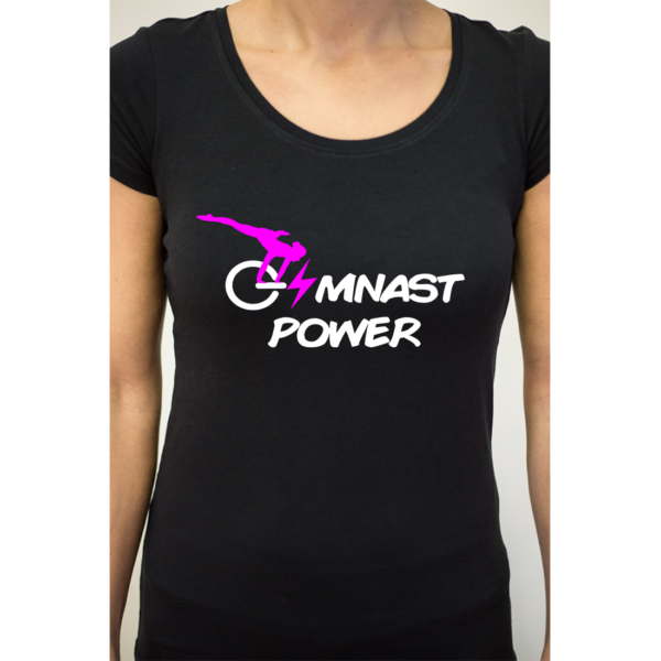 Gymnast Power Tee-Shirt Femme