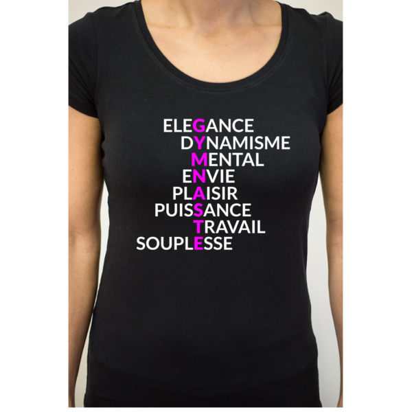 Gymnaste Vocabulaire GAF Tee-Shirt Femme