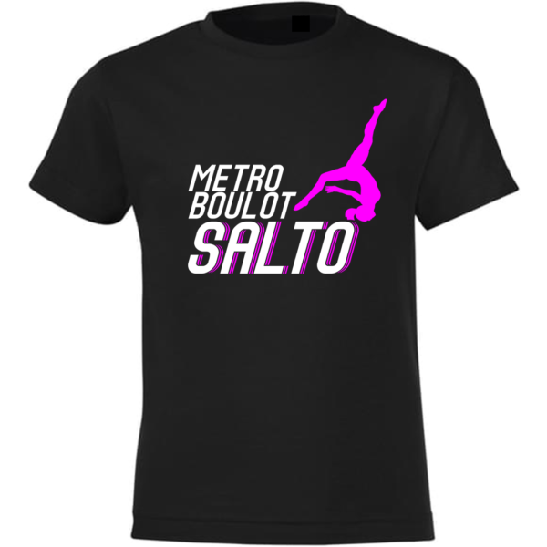 Métro Boulot SALTO Gaf Tee-Shirt Fille