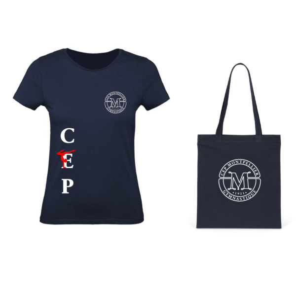 PACK Tee-shirt Tote Bag CEP Montpellier
