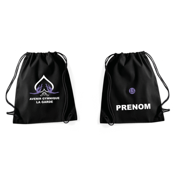 Sac Cordellettes LA GARDE (prénom inclus)