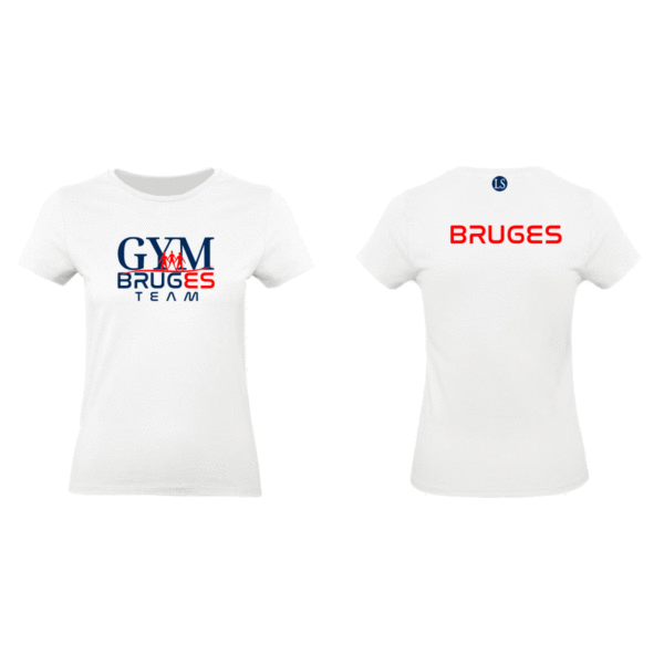 BRUGES Tee-Shirt Prénom ou Bruges Inclus(dos)