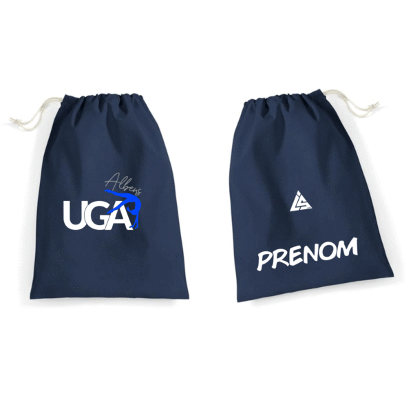 SAC MANIQUES MARINE UGA (avec prénom inclus)