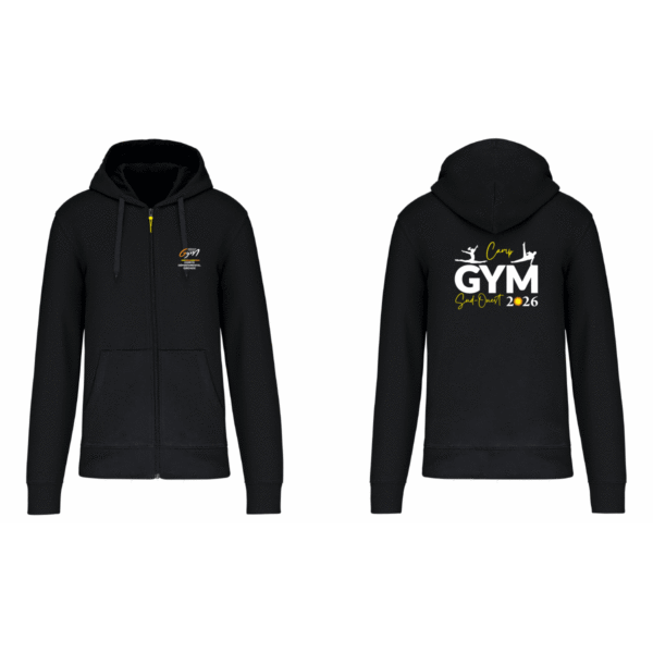 Veste zippée Noire SUMMER CAMP 2026