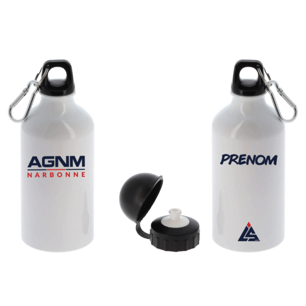 Gourde AGNM NARBONNE +Prénom Inclus