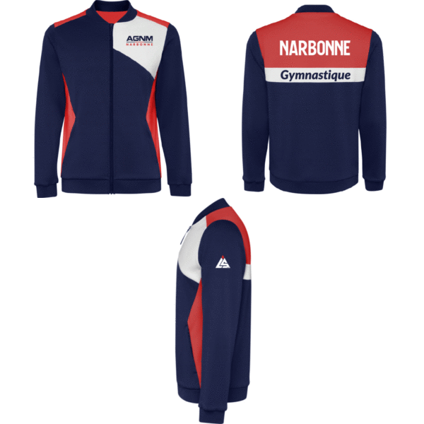 VESTE COMPÉTITION AGNM NARBONNE