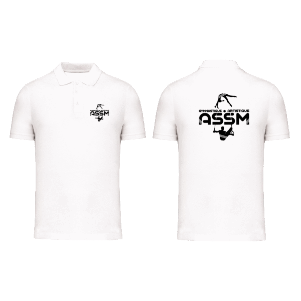 POLO Adulte ASSM Blanc