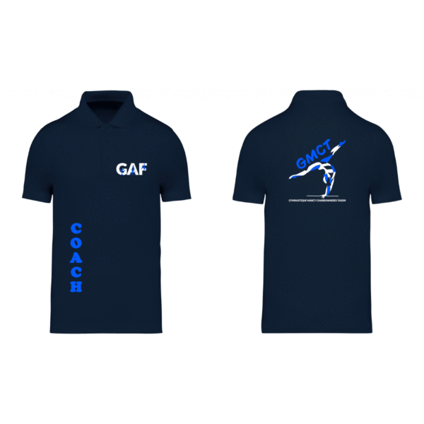 POLO Bleu Marine GMCT GAF+Coach Inclus