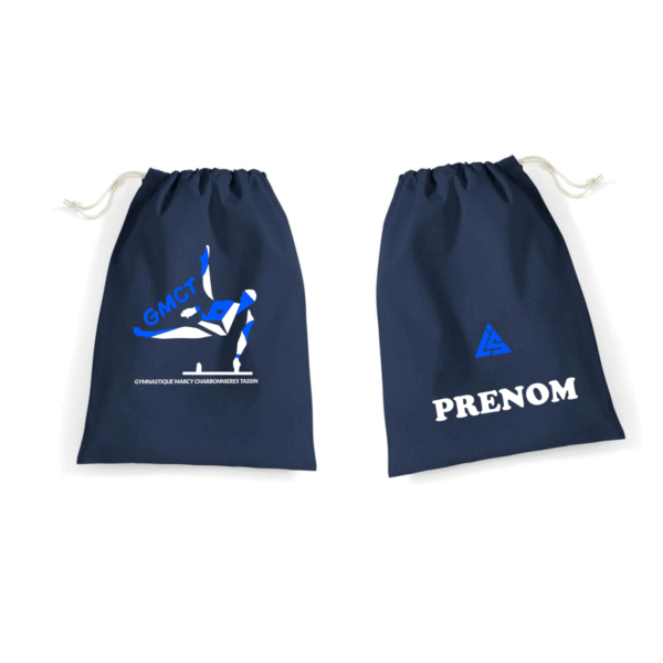 SAC à Maniques Bleu Marine GMCT +Prénom Inclus GAM