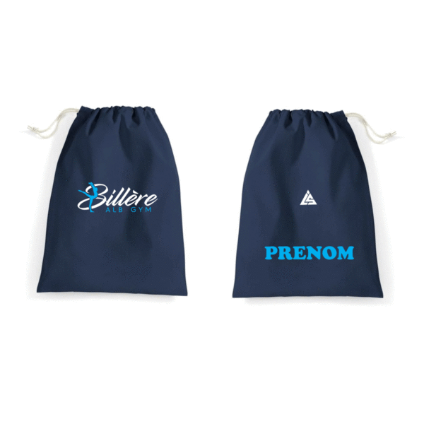 SAC à Maniques BILLERE GYM +Prénom Inclus