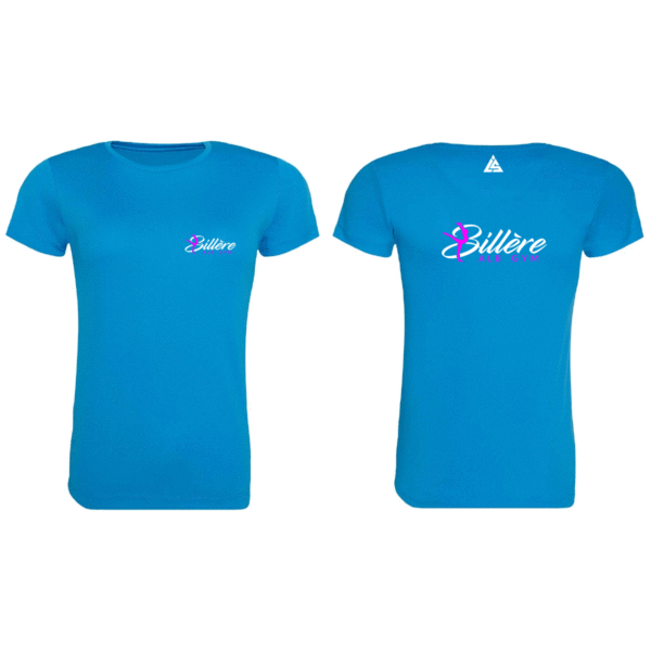 TEE-SHIRT BLEU BILLERE GYM