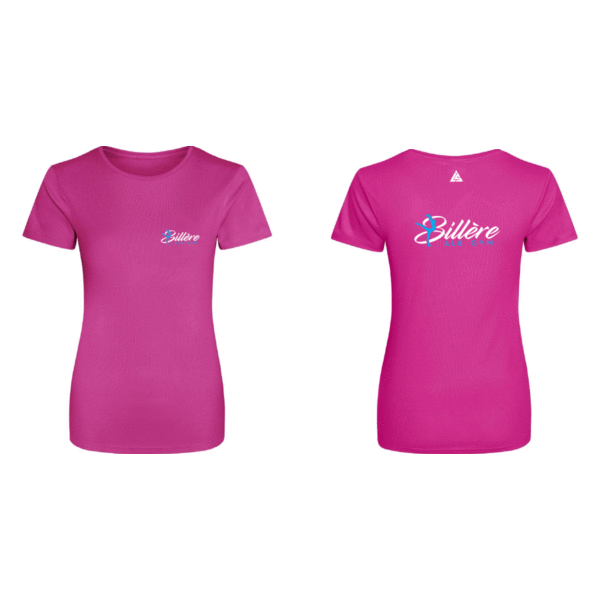 TEE-SHIRT ROSE BILLERE GYM